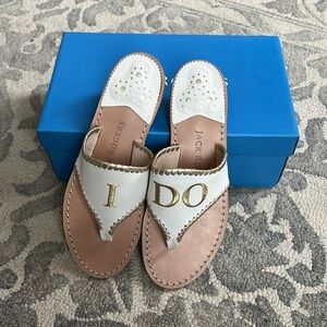 Jack Rogers "I Do" Sandals